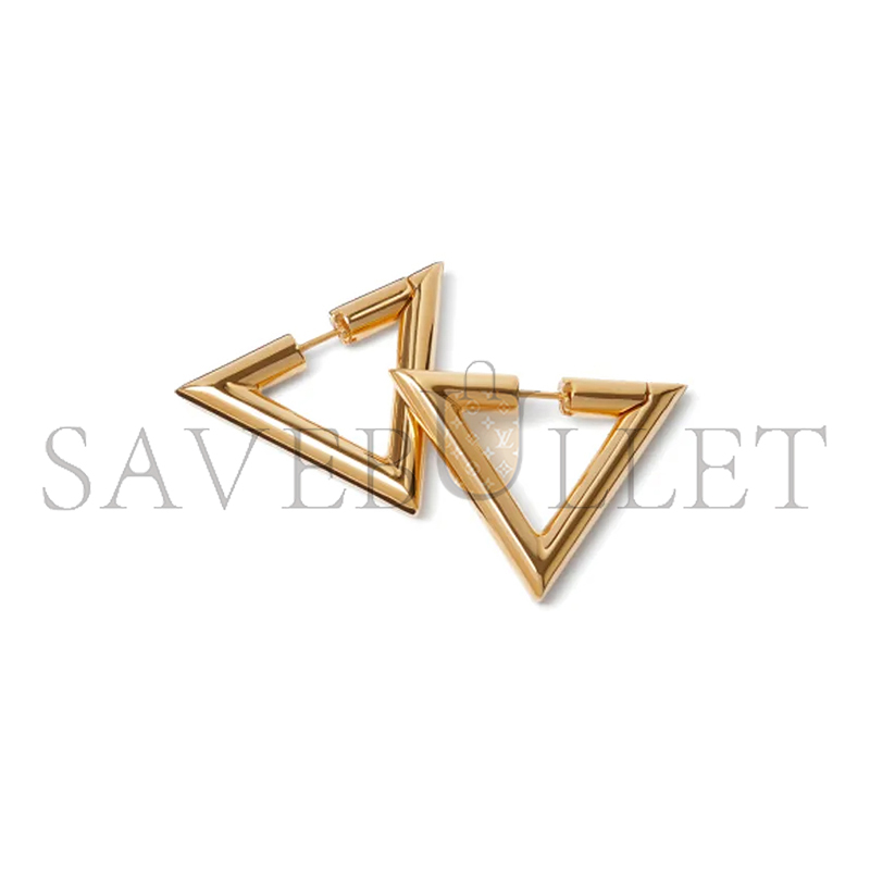 Va1e*ntin0 TRIANGLE EARRINGS WJ0V03METCS4